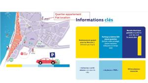 Appartements Appartement calme a 300 m de la plage-centre ville - Quiet appartment 300 m near city and beach : photos des chambres