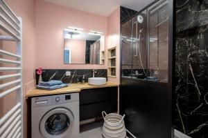 Appartements L antre ensoleillee du Minotaure, Parking : photos des chambres