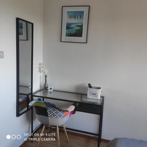 Chambre vue parc chez lhabitant