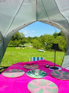 Hertford belltent farm stay riverside firepit bbq