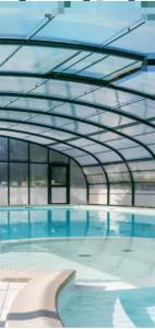 camping équipé Mobil home proche Mer 3 chambres TV piscine chauffée