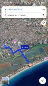 Monolocale Mare e Città Giardino con Barbecue