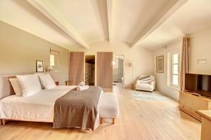 Villas Superbe Mas Provencal renove avec piscine, billard et climatisation a Paradou : photos des chambres
