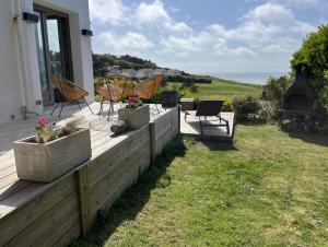 Villas Villa Medaillon, Sur la mer - Mesnil Val Plage : photos des chambres