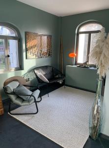 Villas Villa Medaillon, Sur la mer - Mesnil Val Plage : photos des chambres
