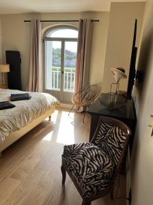 Villas Villa Medaillon, Sur la mer - Mesnil Val Plage : photos des chambres
