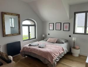 Villas Villa Medaillon, Sur la mer - Mesnil Val Plage : photos des chambres