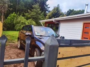 AMAVAL Cabaña nueva hasta 7 personas full equipada 2 habitaciones calefacción a leña