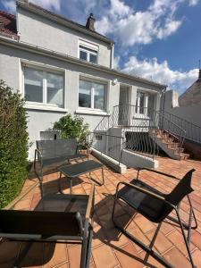 Maisons de vacances Gite L'Estran a Equihen Plage equipee pour 6 personnes + 1 bebe : Maison 3 Chambres