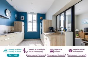 Jardin et confort à 600m de la plage de la Jetée