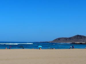 Beachfront apartment in Playa de Las Canteras