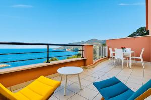 Appartements Superbe appartement vue mer dans residence avec piscine : photos des chambres