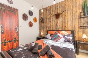 Appartements La taniere du Cowboy : photos des chambres