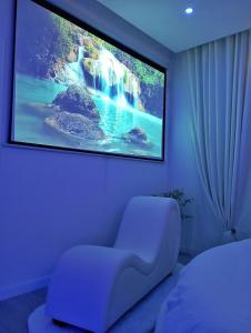 Love Suite Luxe, Lit rond 240, Jacuzzi XXL LED