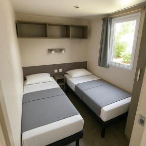 Camping Les Sablines, Mobil-Home 3ch 6pers, Bord de mer