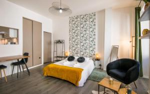 Appartements Cap jungle 2pers Centre-ville fibre : Studio Double Deluxe