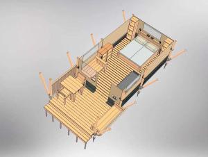 Campings Camping 3 etoiles - ccaidff : Tente