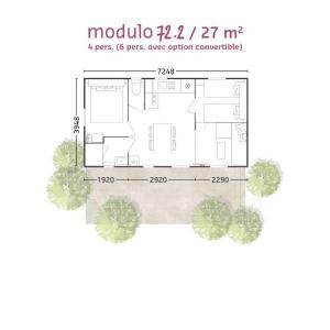 Campings Camping 4 etoiles - Piscine - ccafffb : photos des chambres