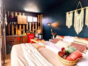 Romántico Glamping tipo contenedor con Jacuzzi cerca al lago de Paipa