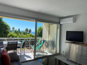 T2 Poulen, climatise vue mer , parking inclus NON FUMEUR