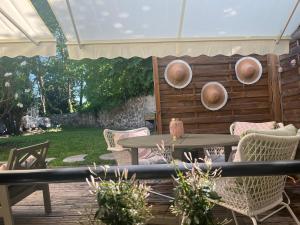 B&B / Chambres d'hotes Le jardin Chamberlin, Maison d'hotes : photos des chambres