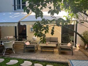 B&B / Chambres d'hotes Le jardin Chamberlin, Maison d'hotes : photos des chambres