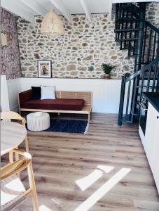 Maisons de vacances Petite maison de charme : photos des chambres