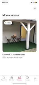Charmant studio au coeur de Vichy