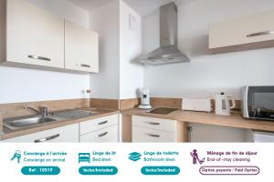 Bel appartement pour 4 face mer