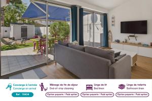 Maisons de vacances Entre coeur de ville et plage, maison pour 6 : photos des chambres