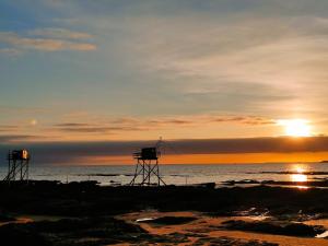 Appartements Echappee bleue, appartement vue mer proche de Tharon-Plage : photos des chambres