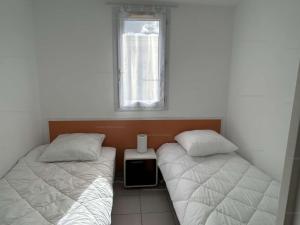 NP020-037 Pavillon 3 pièces mezzanine Narbonne Plage