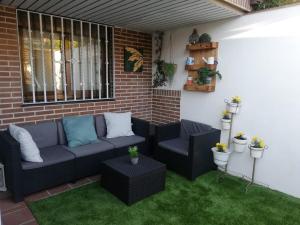 Apartamento con jardín privado a 10 min del centro de Salamanca