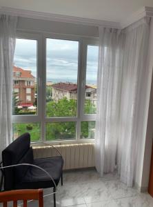 Noja Helgueras a pie de playa