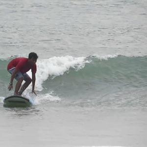 Budal surfing