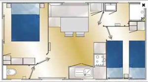 Campings Camping 3 etoiles - eed0ca : Mobile Home - 4