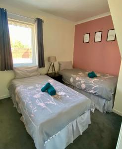 Cosy 2 bedroom home with free parking near city