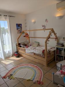 Maisons de vacances Maison calme a Bastelicaccia a 15 minutes de la plage : photos des chambres