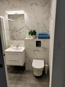 Noclegi Duet House Green Harmony Studio wejście na kod CENTRUM Ptak, Orientarium, Mandoria, Fala, Centrum Zdrowia Matki Polki, bezpłatny parking, klimatyzacja