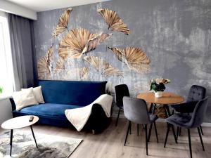 Noclegi Duet House Green Harmony Studio wejście na kod CENTRUM Ptak, Orientarium, Mandoria, Fala, Centrum Zdrowia Matki Polki, bezpłatny parking, klimatyzacja