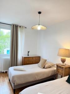 Maisons de vacances Villa Cornelia Bagnoles Mezzanine Confort & Nature : photos des chambres