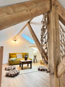 Maisons de vacances Villa Cornelia Bagnoles Mezzanine Confort & Nature : photos des chambres