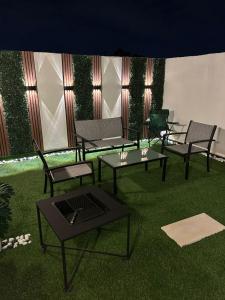 استديو أنيق بجلسة خارجية خاصة