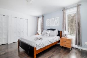 Chalet Bouleau, Spa, Lac, foyer