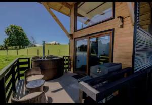 Tiny House Licarayén con Tinaja caliente