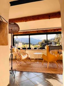 Maisons de vacances Le petit paradis cevenol - piscine & salle de sport : photos des chambres