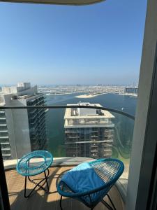 2BR-Beach Access - Stunning Marina&Palm View