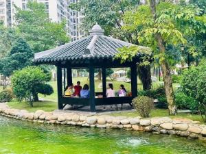 1BR view Garden, Free Gym&Swimming