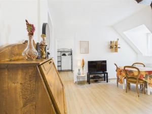 Appartements Cocon Jaune - Duplex 2e etage prox centre Mulhouse : photos des chambres