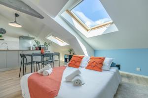 Appartements Le Travi - Studio climatise au centre de Bergerac : photos des chambres